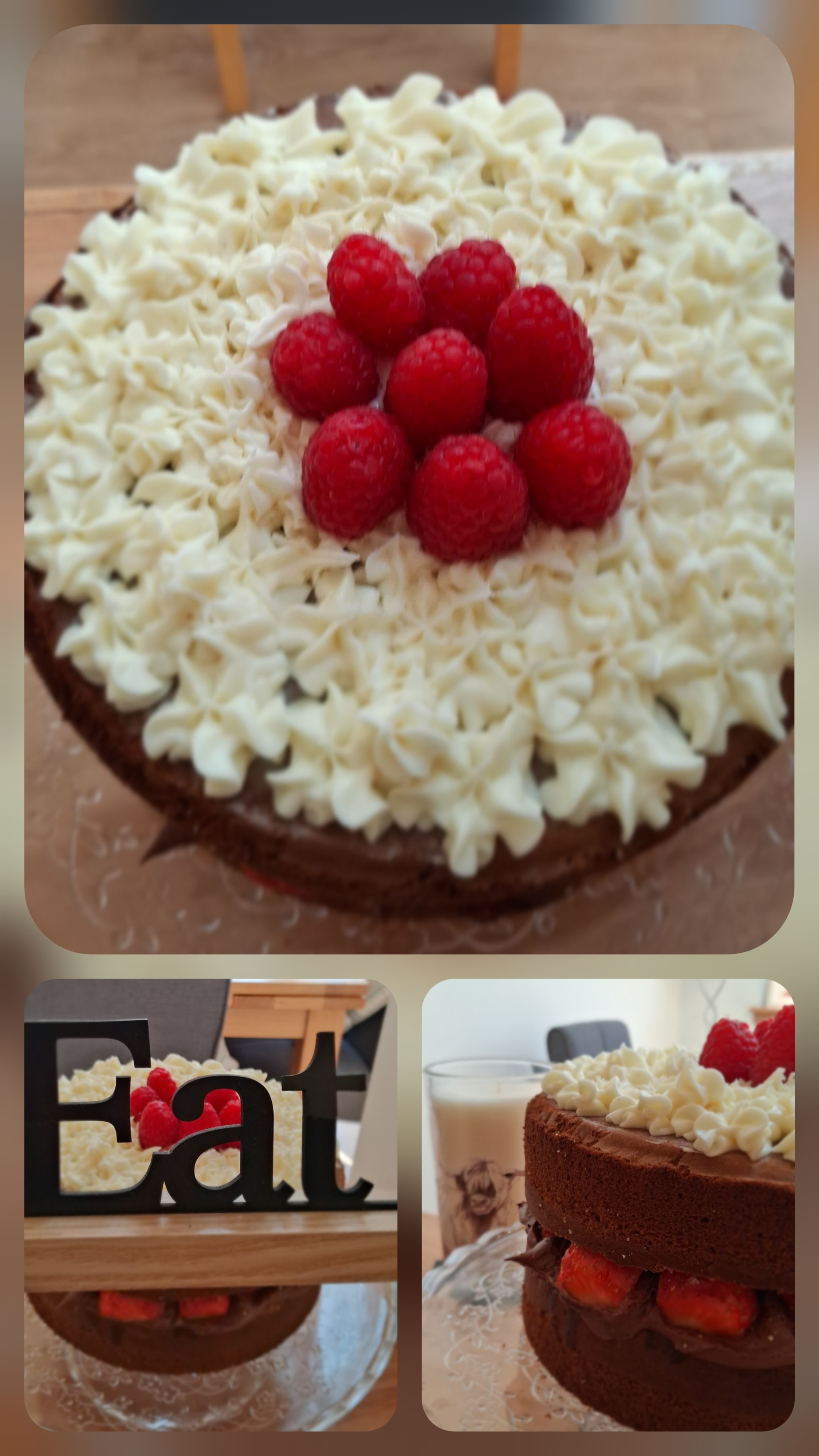 Chocolate & Raspberry Cake