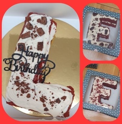 Initial Cake Vegan