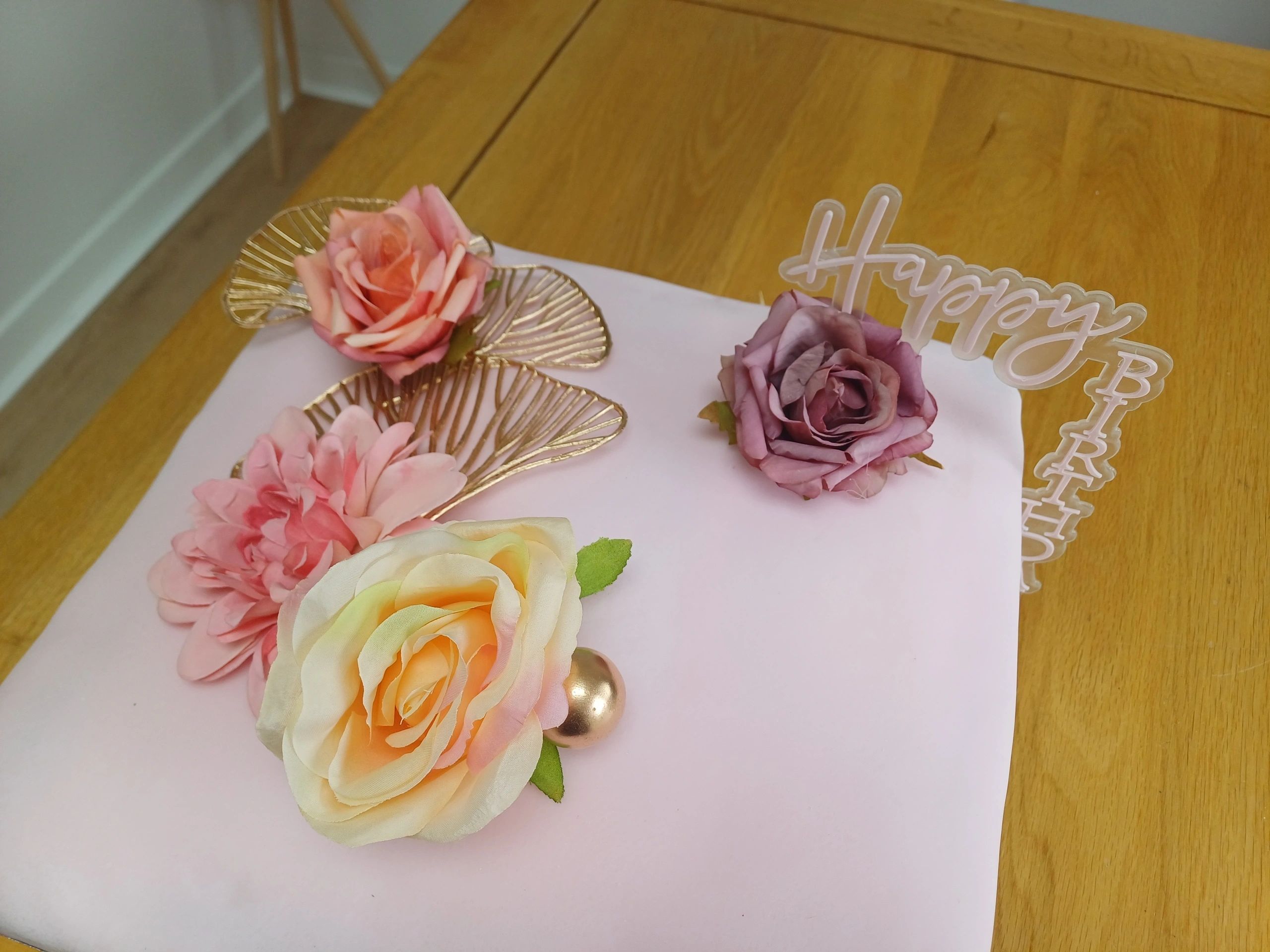 Pink Birthday Cake